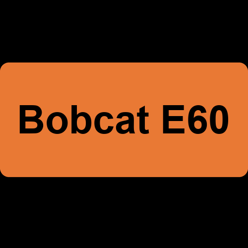 Bobcat E60